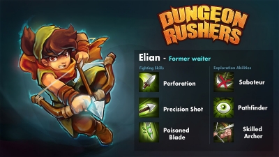 Screen ze hry Dungeon Rushers