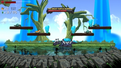 Screen ze hry Rynns Adventure: Trouble in the Enchanted Forest