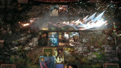 Screen ze hry Gwent: The Witcher Card Game
