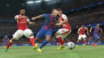 Screen ze hry Pro Evolution Soccer 2017