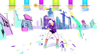 Screen ze hry Just Dance 2017