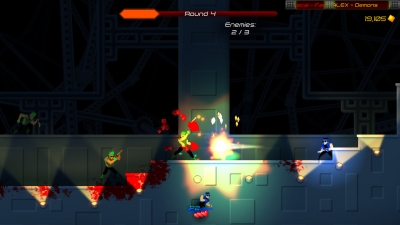 Screen ze hry Blast Brawl 2: Bloody Boogaloo