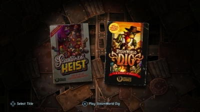 Screen ze hry SteamWorld Collection