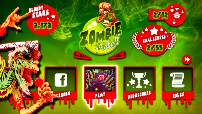 Screen ze hry Zombie Pinball