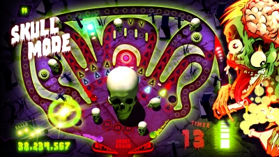 Screen ze hry Zombie Pinball