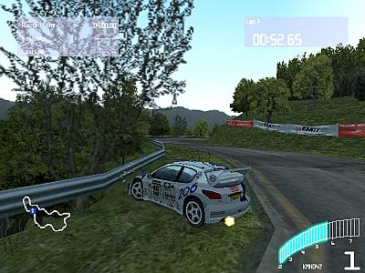 Screen ze hry Colin McRae Rally 2.0