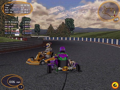 Screen Open Kart