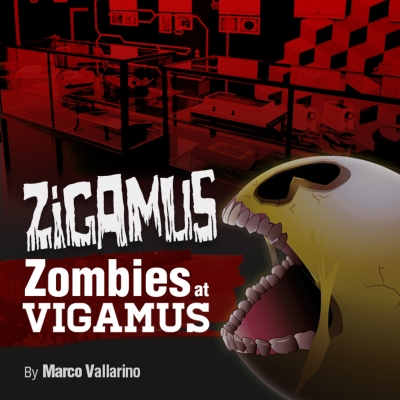Artwork ke he Zigamus: Zombies at Vigamus