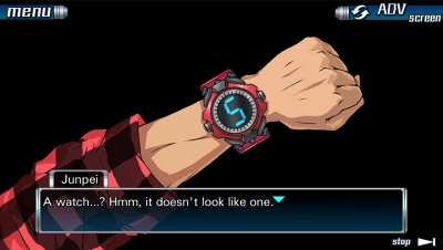 Screen ze hry Zero Escape: The Nonary Games