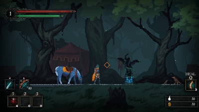 Screen ze hry Deaths Gambit