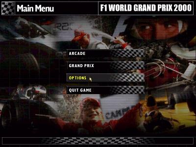 Screen ze hry F-1 World Grand Prix 2000