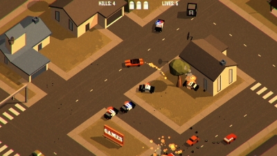 Screen ze hry PAKO - Car Chase Simulator