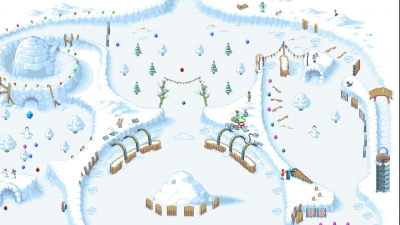 Screen ze hry Snowball!