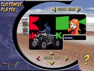 Screen ze hry Kawasaki ATV Powersports