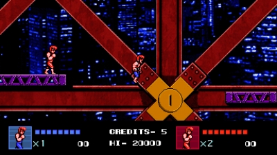 Screen ze hry Double Dragon IV