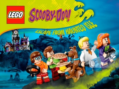 Artwork ke he LEGO Scooby-Doo! Escape from Haunted Isle