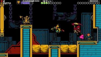 Screen ze hry Shovel Knight: Specter of Torment