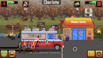 Screen ze hry Gunman Taco Truck