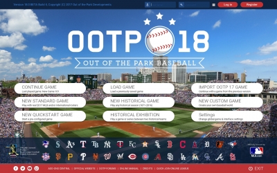 Screen ze hry Out of the Park Baseball 18