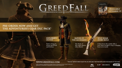 Screen ze hry GreedFall