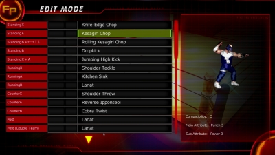 Screen ze hry Fire Pro Wrestling World