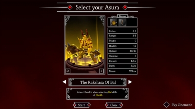 Screen ze hry Asura