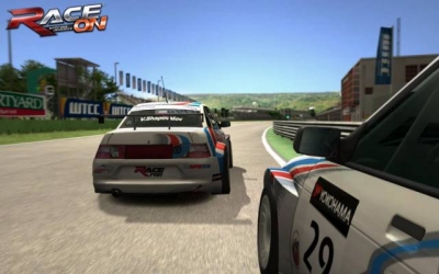 Screen ze hry Race On