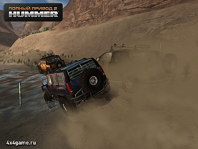 Screen ze hry 4x4: Hummer