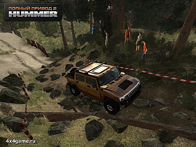 Screen ze hry 4x4: Hummer