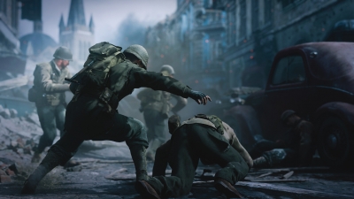 Screen ze hry Call of Duty: WWII