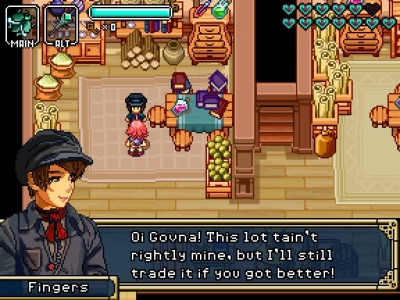 Screen ze hry Hazelnut Bastille