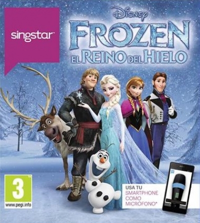 Artwork ke he SingStar Frozen: el Reino del Hielo