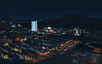 Screen ze hry Cities: Skylines - After Dark