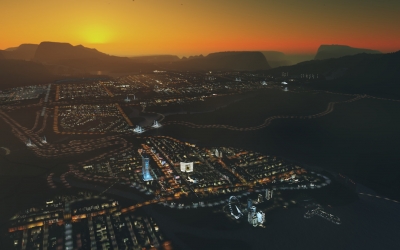 Screen ze hry Cities: Skylines - After Dark