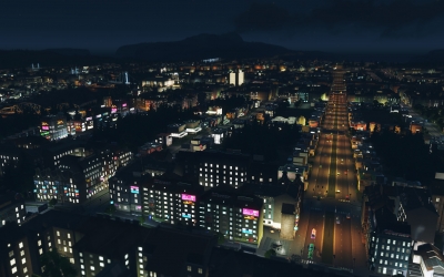 Screen ze hry Cities: Skylines - After Dark