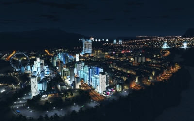 Screen ze hry Cities: Skylines - After Dark