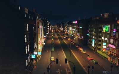 Screen ze hry Cities: Skylines - After Dark