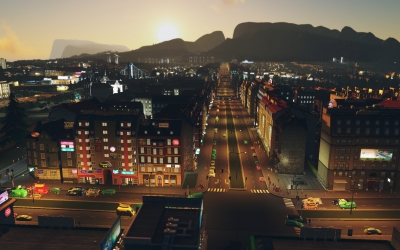 Screen ze hry Cities: Skylines - After Dark