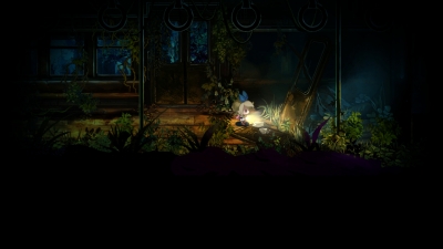 Screen ze hry Yomawari: Midnight Shadows