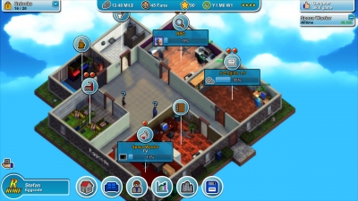 Screen ze hry Mad Games Tycoon