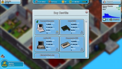 Screen ze hry Mad Games Tycoon