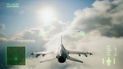Screen ze hry Ace Combat 7: Skies Unknown