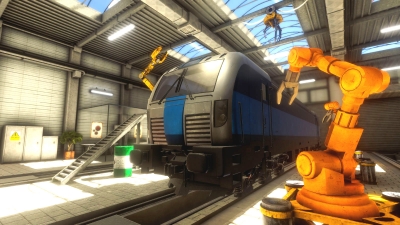 Screen ze hry Train Mechanic Simulator 2017