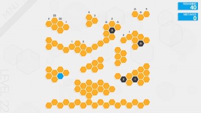 Screen ze hry Hexcells