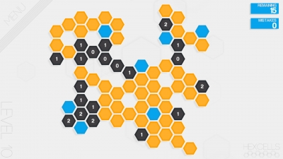 Screen ze hry Hexcells