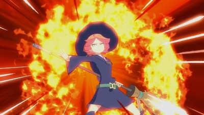 Screen ze hry Little Witch Academia: Chamber of Time