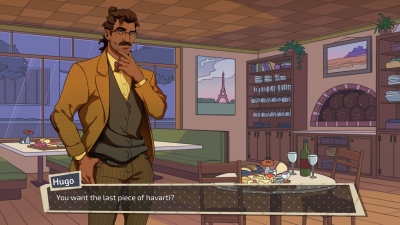 Screen ze hry Dream Daddy: A Dad Dating Simulator