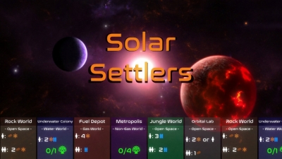 Screen ze hry Solar Settlers