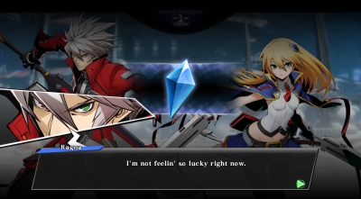 Screen ze hry BlazBlue Cross Tag Battle