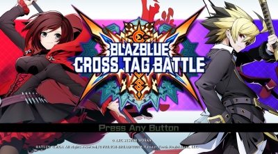 Screen ze hry BlazBlue Cross Tag Battle